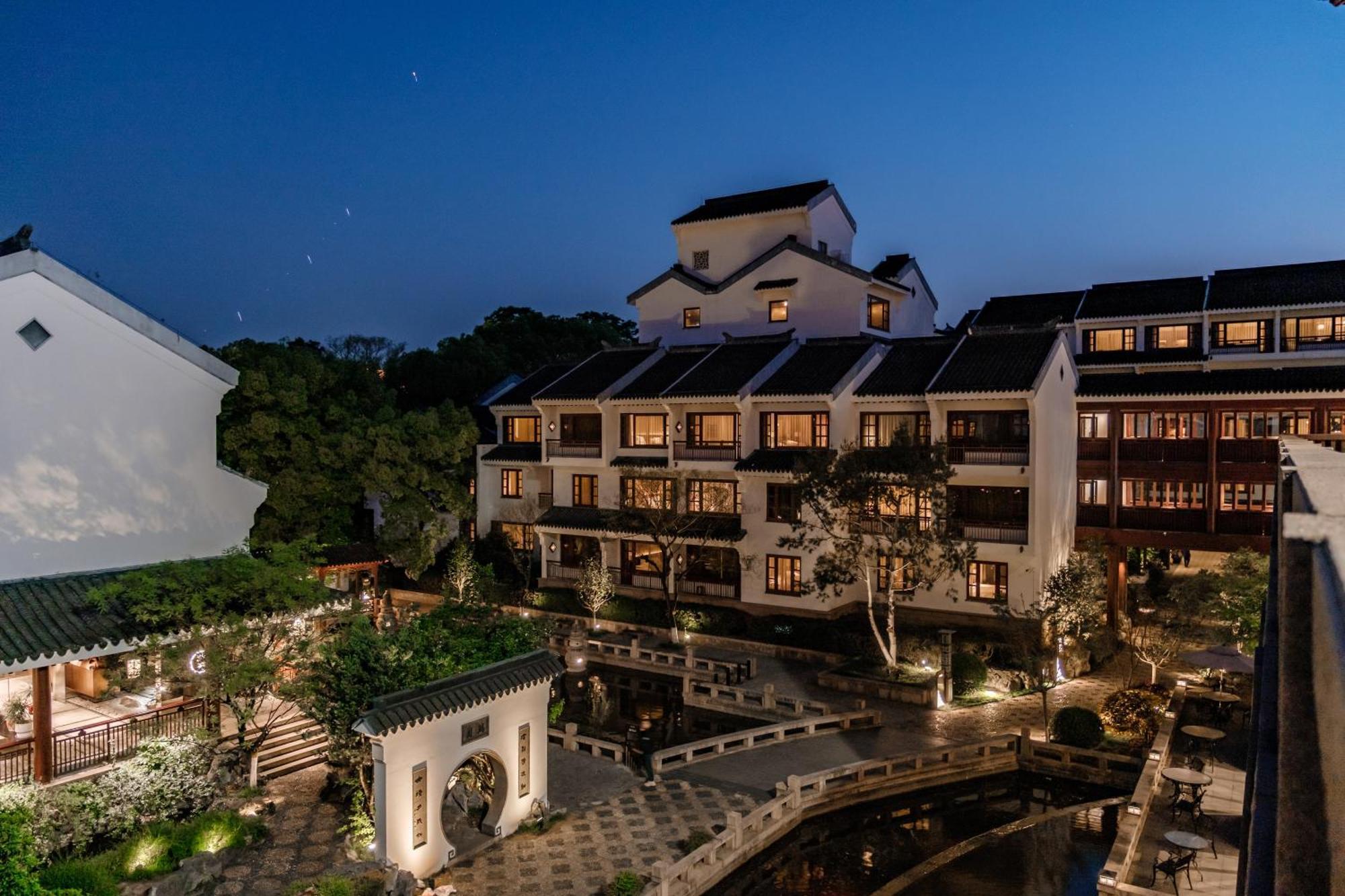 Отель Pan Pacific Suzhou Сучжоу Экстерьер фото